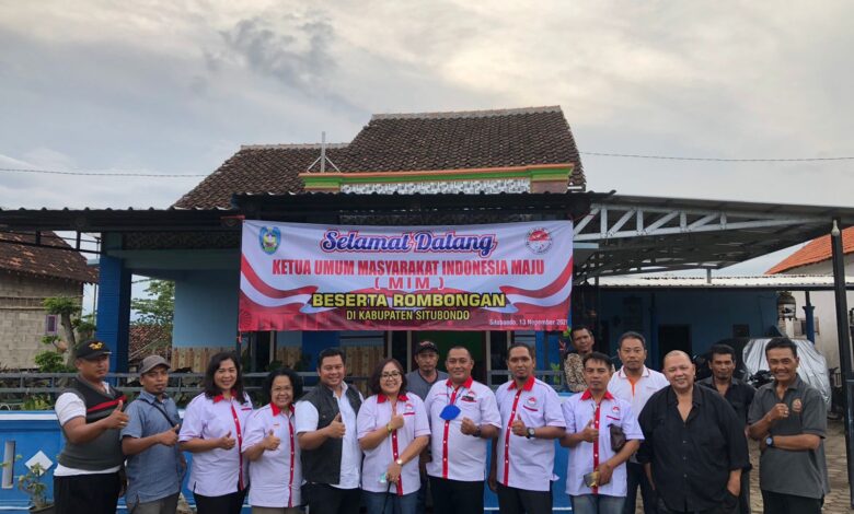 DPP MIM disambung di Kab. Situbondo, Jawa Timur pada saat melakukan kunjungan ke kebun Porang